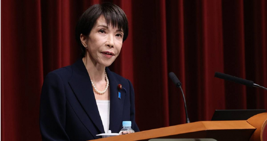 日本首相高市早苗。（圖／達志／美聯社）