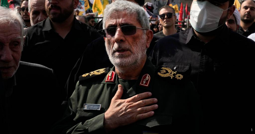 伊朗伊斯蘭革命衛隊旗下聖城旅司令卡尼，被懷疑是內鬼。（圖／達志／美聯社）