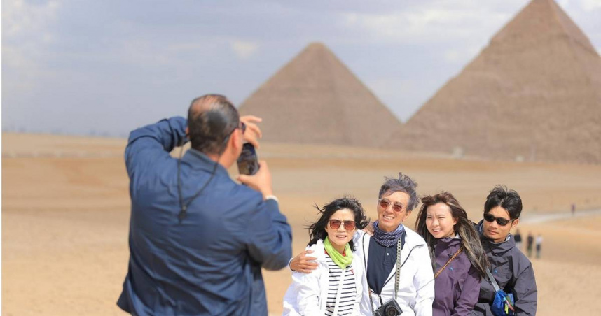 受中東戰爭影響，民眾因有安全疑慮，欲前往亞非地區旅遊的民眾轉向改往其他國家，如美加、紐澳等地區，訂單數皆成長。（圖／新華社提供）