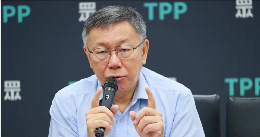 柯文哲表示，「講幹話、拍馬屁，不只是治理失能，而是價值錯亂，整個政府趨於瘋狂」。（圖／報系資料庫）