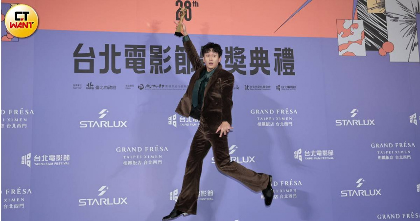 北影28／劉冠廷首得影帝　哽咽感謝老婆孫可芳