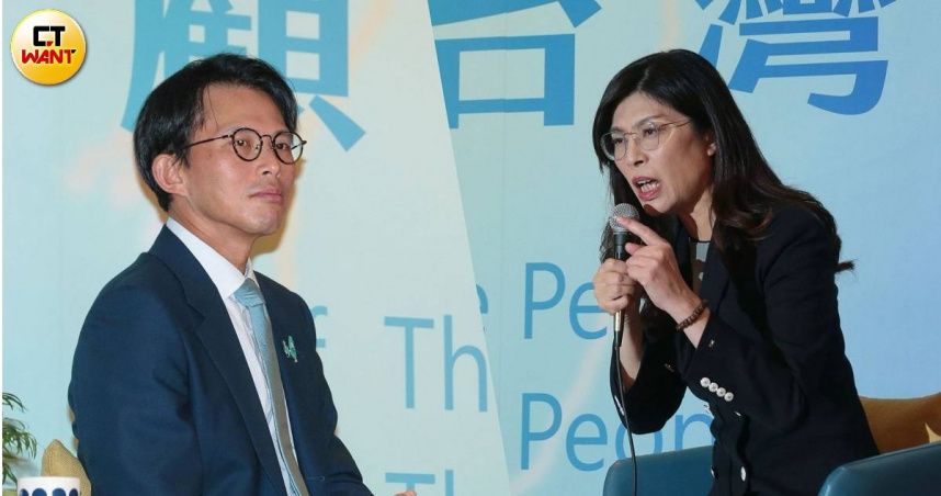 藍白合作原先氣氛融洽，卻在竹北市長選舉中率先破局，雙方關係陷入緊張。（製圖／周志龍攝）
