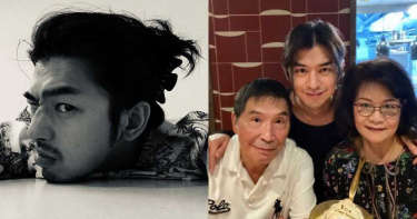 長髮大仁哥散發男人味!陳柏霖曬家人合照「爸媽神基因」曝光