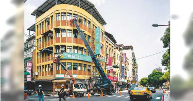 林家花園府中郵局周邊老建築 市府免費幫拉皮