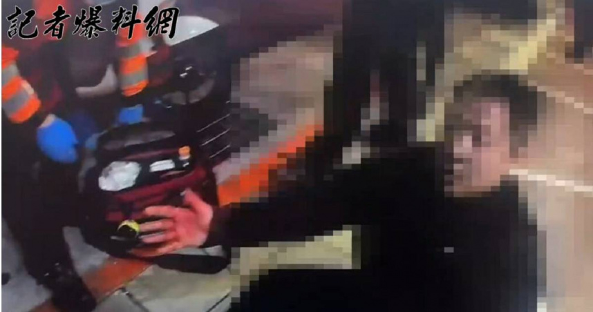 北市林森北路街頭鬥毆。（圖／翻攝記者爆料網）