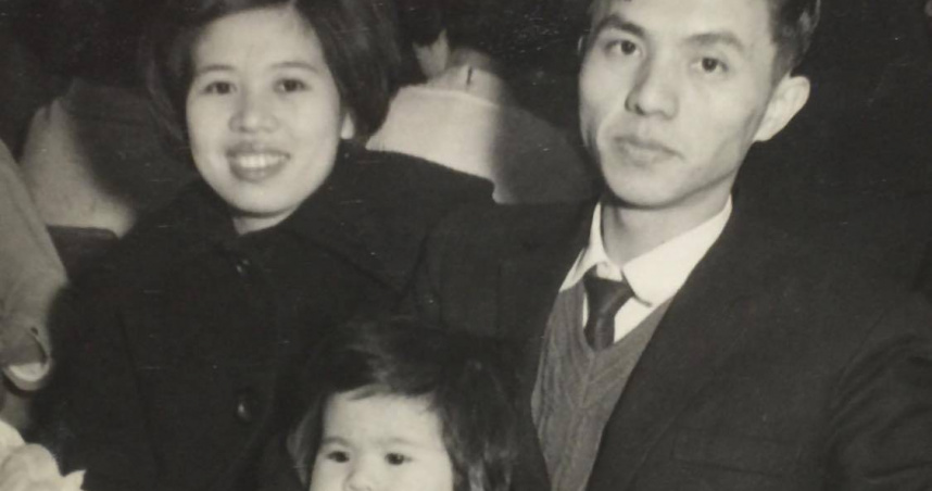 林葉亭更新臉書，分享父親年輕時的帥氣照片。（圖／翻攝自林葉亭臉書）