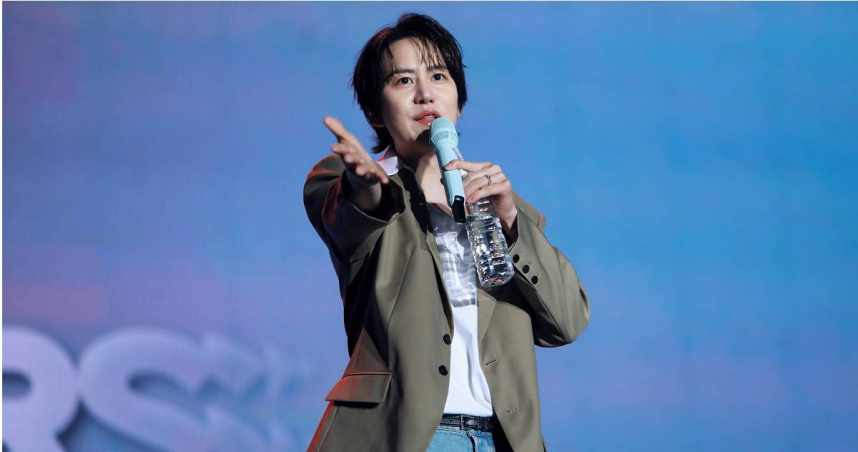 Super Junior成員圭賢今（23）舉行《COLORS》亞巡台北場第二天。（圖／D-SHOW提供）