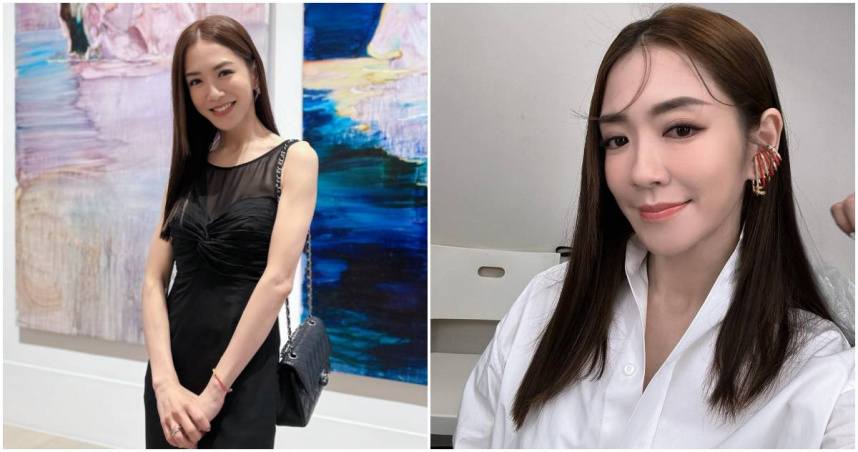 女星楊千霈宣布離婚才2個月，就被爆出熱戀建材業小開，且對方長相神似台灣隊長陳傑憲。（圖／擷取自Facebook／楊千霈 Pink Yang）