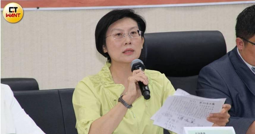 民進黨立委林岱樺今（4）日建議，政府應提升台灣應變機制到總統層級，由賴清德總統來統籌指揮，副總統蕭美琴擔任對策召集人。（圖／黃鵬杰攝）