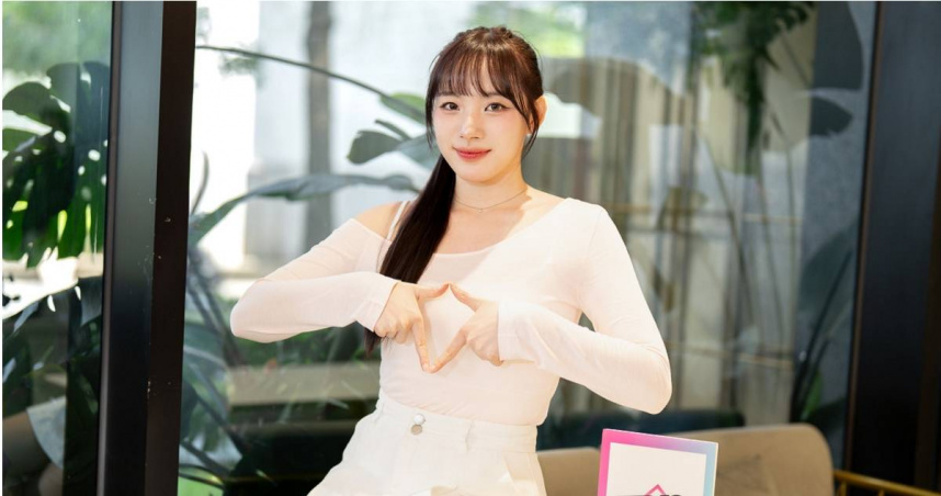 河智媛來台發展，隨即接下手遊廣告。（圖／So-net提供）