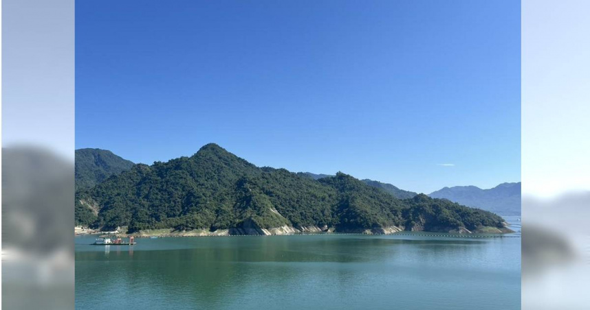 曾文水庫受惠梅雨鋒面，29日至中午為止進帳96萬噸水。（南區水資源分署提供／程炳璋台南傳真）