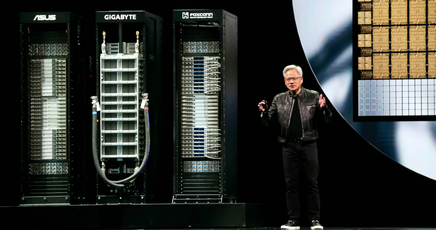 輝達股價重回全球市值冠軍。（圖／黃耀徵攝）