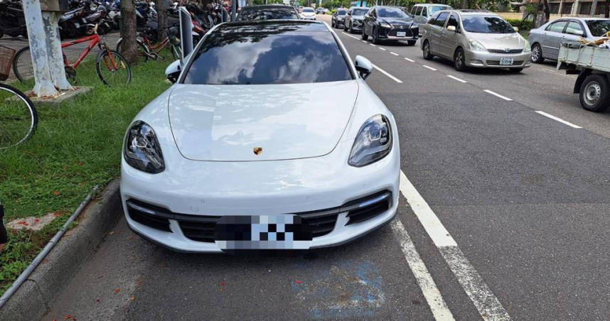 台南市1輛保時捷逾期未驗車遭開罰拖吊,車主發文討拍反遭網友炮轟,車主13日發文道歉。(圖/翻攝畫面)