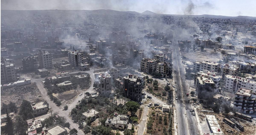 敘利亞南部的蘇韋達省爆發血腥教派衝突。（圖／達志／美聯社）