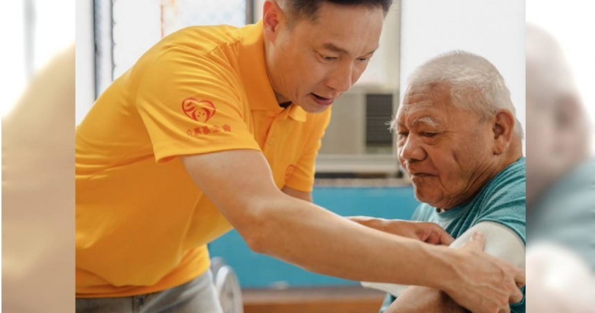 謝祖武擔任介惠基金會公益大使，邀請大眾關懷偏鄉長輩。（圖／介惠基金會）