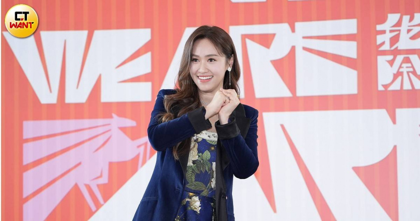 吳姍儒再度擔綱主持文化總會春節特別節目《2026 WE ARE 我們的除夕夜》。（圖／常朝貴攝）