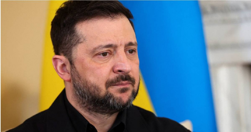 烏克蘭總統澤倫斯基（Volodymyr Zelenskyy）。（圖／達志／美聯社）