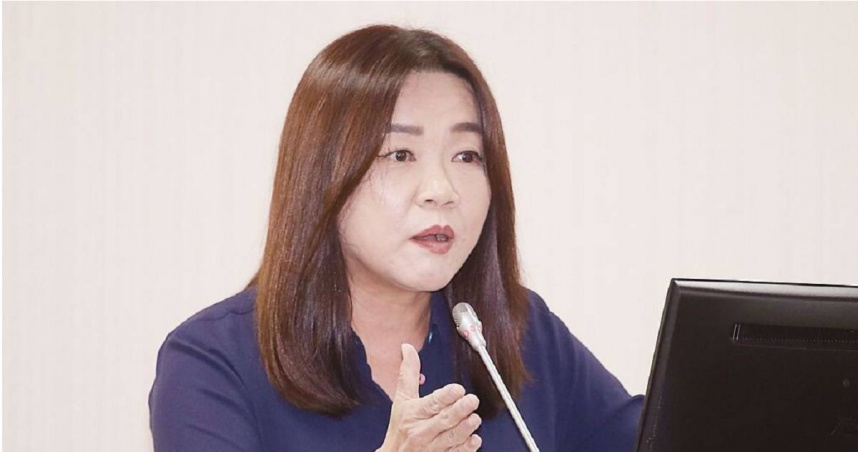 國民黨立委馬文君於立法院審查軍購特別條例期間發言，針對海馬士系統與軍購預算延宕爭議提出回應。（圖／報系資料庫）