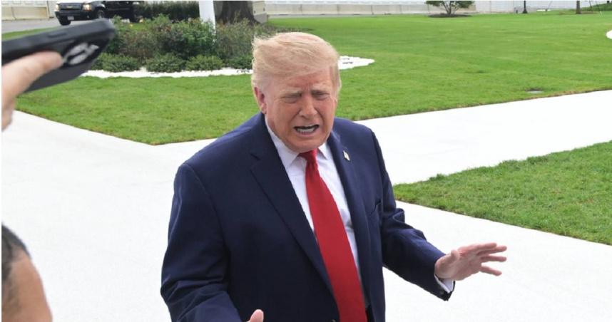 美國總統川普（Donald Trump）。（圖／達志／美聯社）