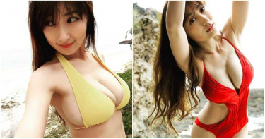多圖/日本最美巨乳!曬15年前辣照 F罩杯堅挺性感完全沒變