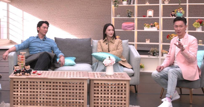 温昇豪、林映唯、謝祖武在實境節目《戀愛,重修中》擔任戀愛偵查團。（圖／三立提供）