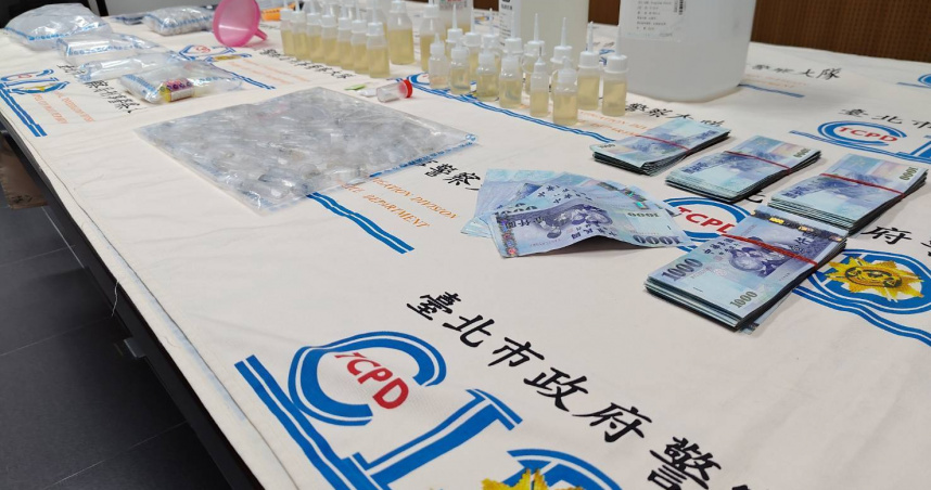 北市保大日前路檢時發現1男持有大量毒品，然而警方循線溯源，掌握男子本身就是藥頭。（圖／翻攝畫面）