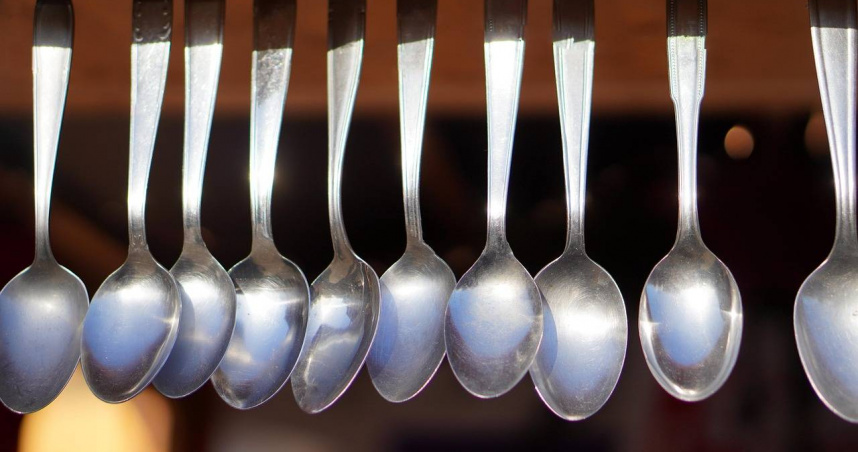 湯匙。（示意圖非當事物／Pixabay）