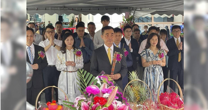 家登集團的家崎大樓8日舉行啟用典禮，董事長邱銘乾親自主持。（圖／報系資料照）