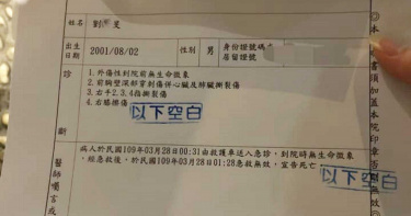 19歲桃園男大夜班途中! 遭路人「隨機猛刺心臟」慘死路邊