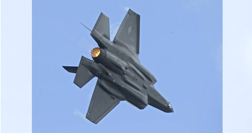 F-35戰鬥機。（示意圖／達志／美聯社）