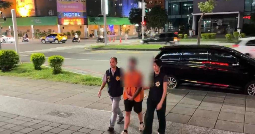 高雄左營槍擊案釀1死，22歲江姓女車主涉嫌協助凶嫌逃逸，22日下午在新竹縣落網。（圖／翻攝畫面）