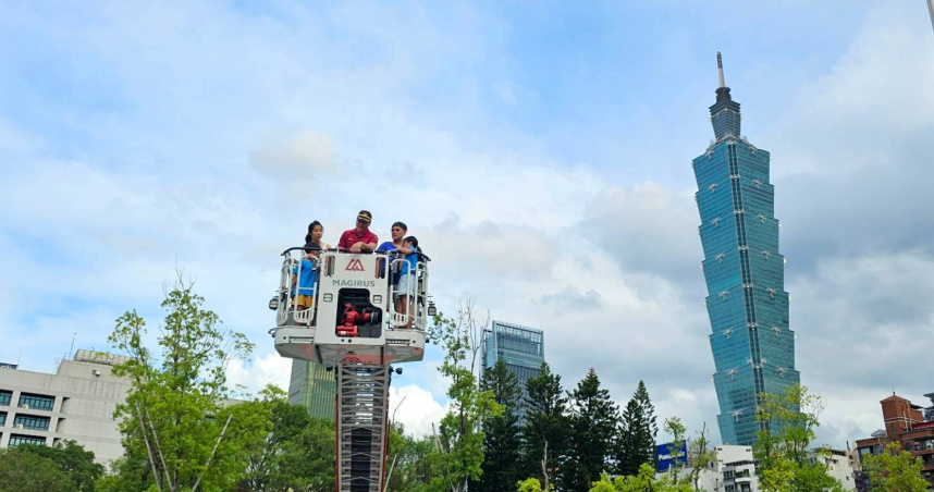 國家防災日20日於國父紀念館登場。（圖／翻攝畫面）