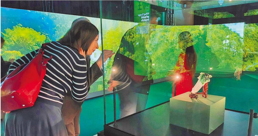 故宮國寶〈翠玉白菜〉在捷克國家博物館展出。（圖／報系資料照）