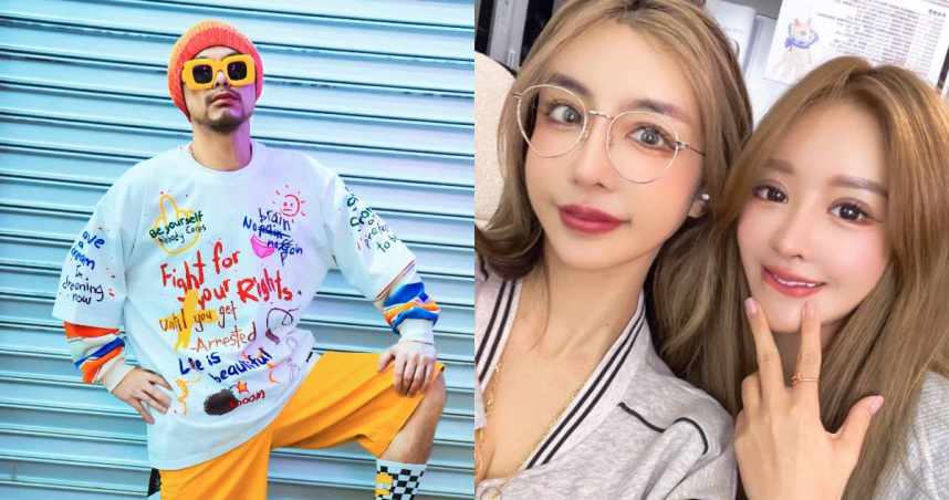 黃明志捲入謝侑芯（右圖右）命案。（圖／翻攝臉書／黃明志、雪碧）