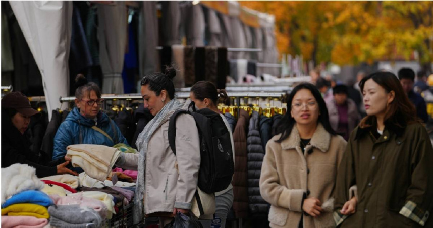 中國大陸10月通縮壓力緩解。（圖／達志／美聯社）