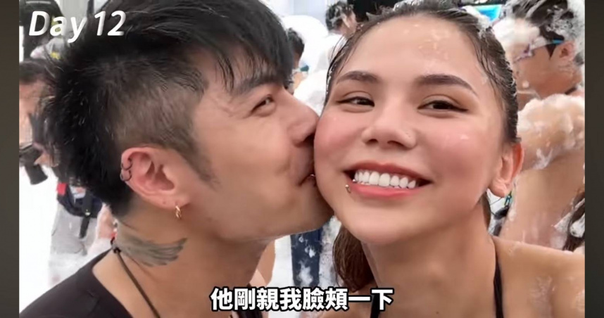 本刊接獲爆料，蕾菈與晨灰近期過從甚密。（圖／翻攝自晨灰YT）