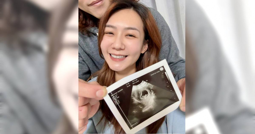 李又汝宣布懷孕。（圖／民視）