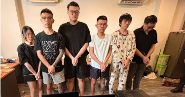 6台人在柬埔寨詐騙遭逮。（圖／翻攝柬中時報）