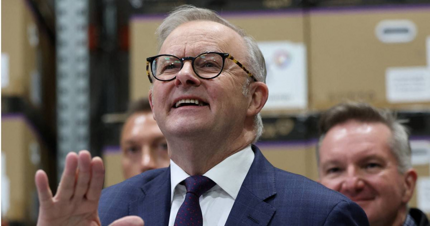 澳洲總理艾班尼斯（Anthony Albanese）更表態希望將相關槍枝回購政策擴大至全國。（圖／達志／路透社）