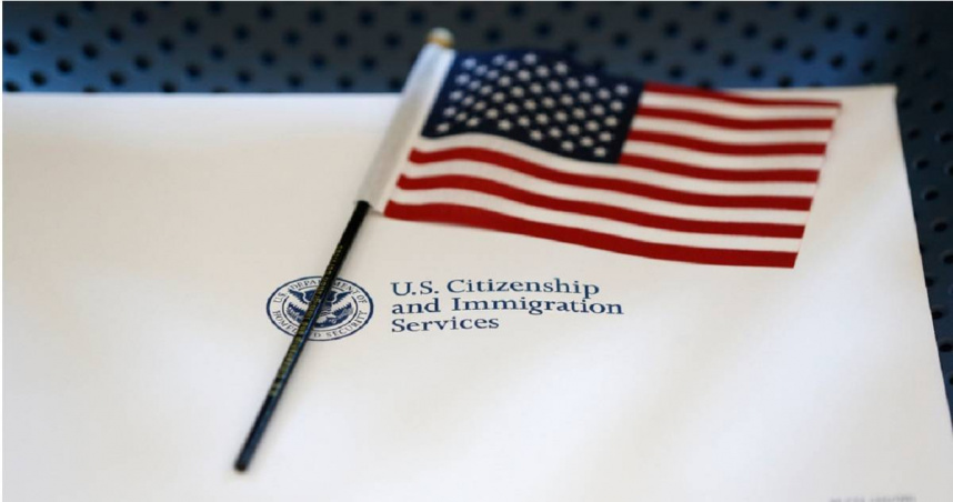 美國公民及移民服務局（US Citizenship and Immigration Services）。（圖／達志／美聯社）