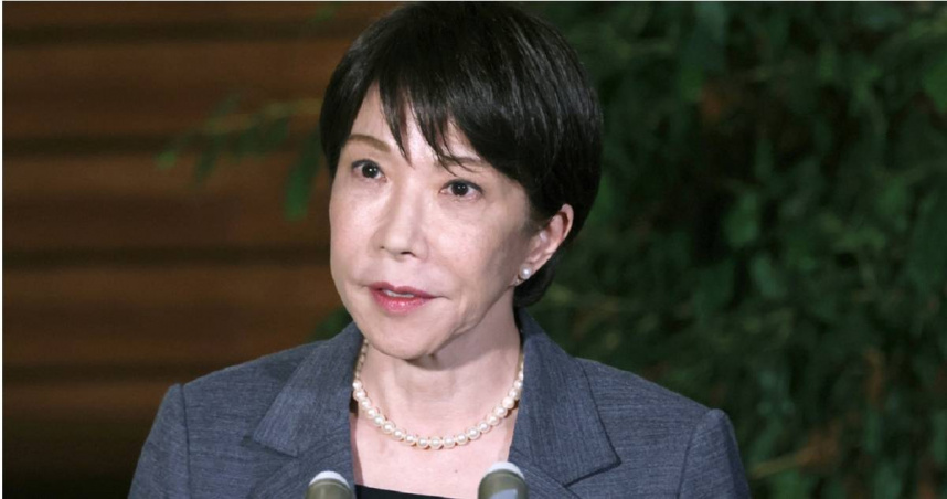 日本首相高市早苗。（圖／達志／美聯社）