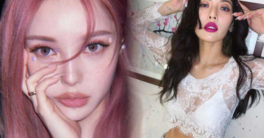 PONY、泫雅近期都在IG上曬出春妝「莓果奶昔」新色，浪漫的氛圍好像出戀❤️（圖／ponysmakeup IG，hyunah_aa IG）