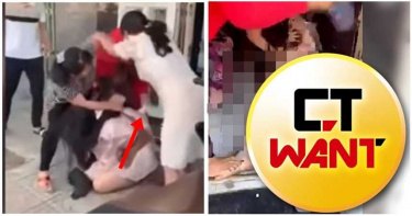 廁所上一半「正宮扯內褲偷襲」羞辱!甩巴掌「像打小強」 小三腿開全洩