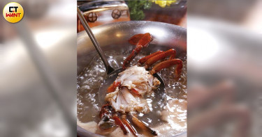 【嗑鍋季4】頂湯跳蝦活蟹健康鍋物 蝦蟹超生猛蛤蜊肥爆漿