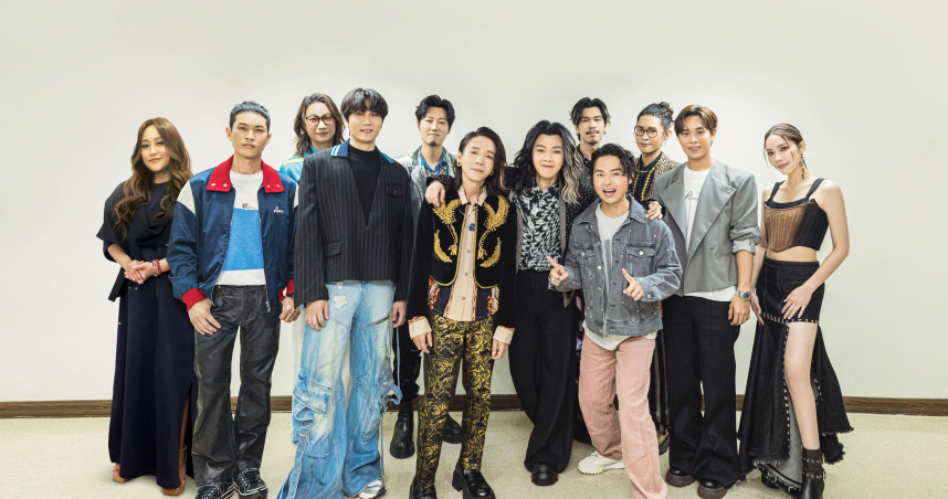 告五人、麋先生、家家與宇宙人受邀擔任《2025 Just Love It！一路向東》演唱會共演大使。（圖／相信音樂提供）