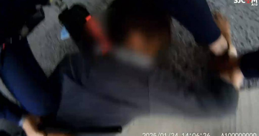 新北市新店區41歲高姓男子及母親61歲高姓女子，今（24）日下午2時許至台北慈濟醫院探望哥哥的老婆時，意外撞見「疑似與哥哥老婆有曖昧」的29歲余姓男子，雙方因此起衝突。（圖／新店警分局提供）