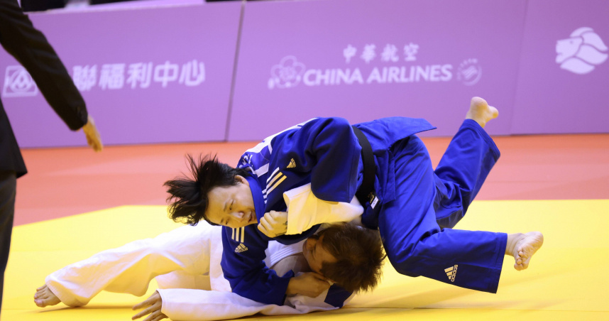 金曲歌王蕭煌奇今天（24日）參加2025雙北世界壯年運動會帕拉柔道男子90公斤級賽事。（圖／大會提供）