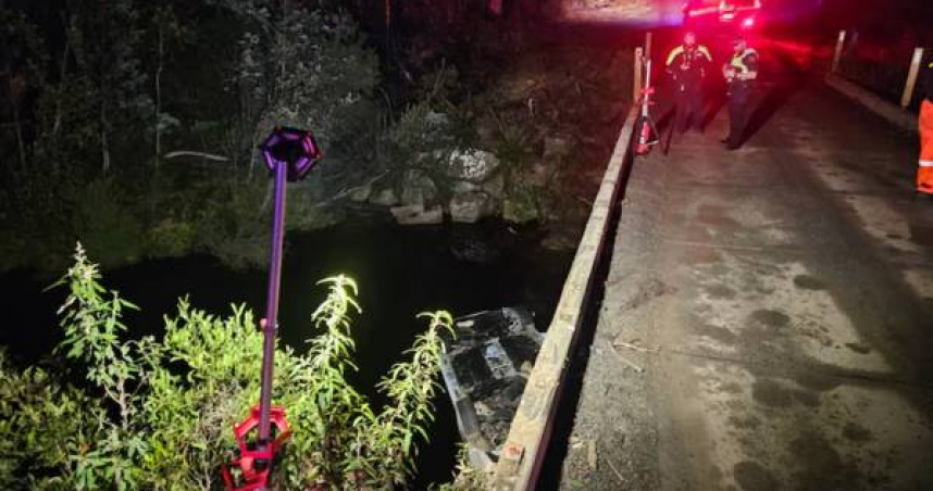 一對來自澳洲的情侶失蹤3天後被發現墜河身亡。（圖／翻攝自X）