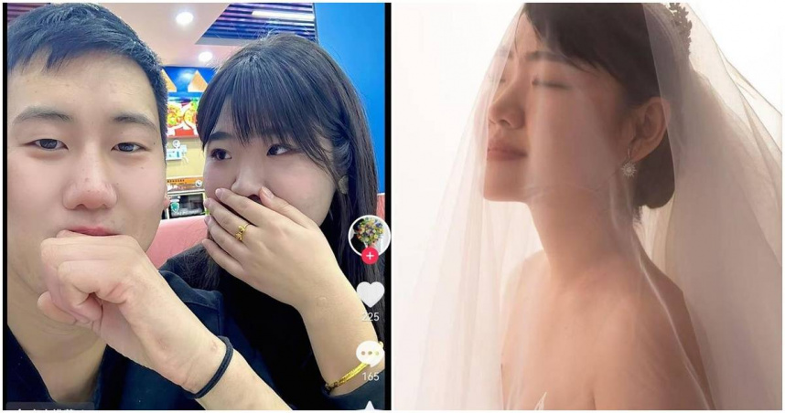 一名27歲女子跟男子閃婚，4個月後車禍過世。（圖／翻攝極目新聞）