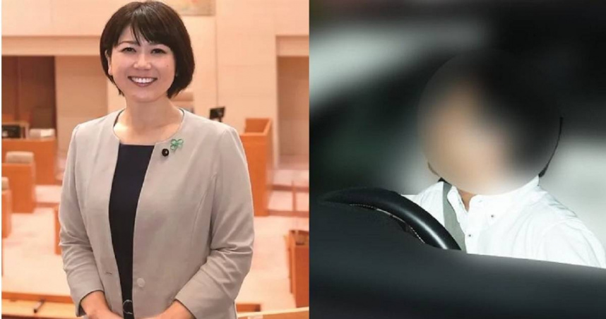 日本群馬縣前橋市長小川晶被爆料與已婚男下屬上旅館10餘次。（圖／翻攝自X、翻攝自NEWSポストセブン）